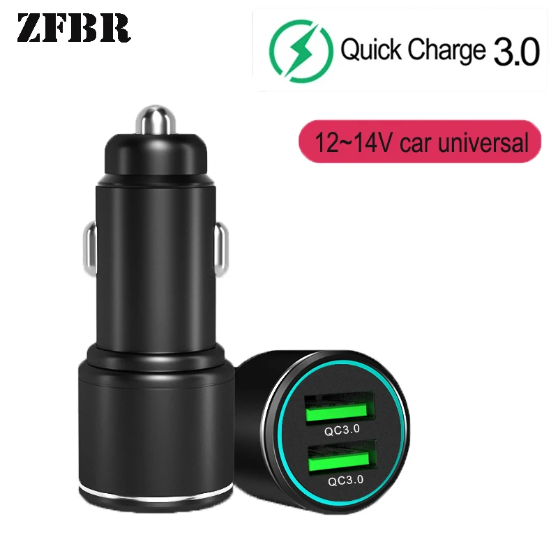 Universal 3A Dual USB Car Charger 12-24V Cigarette Socket Lighter Fast Car Charger Power Adapter Car Styling Quick Charger 
Universal 3A Dual USB Car Charger 12-24V Cigarette Socket Lighter Fast Car Charger Power Adapter Car Styling Quick Charger
