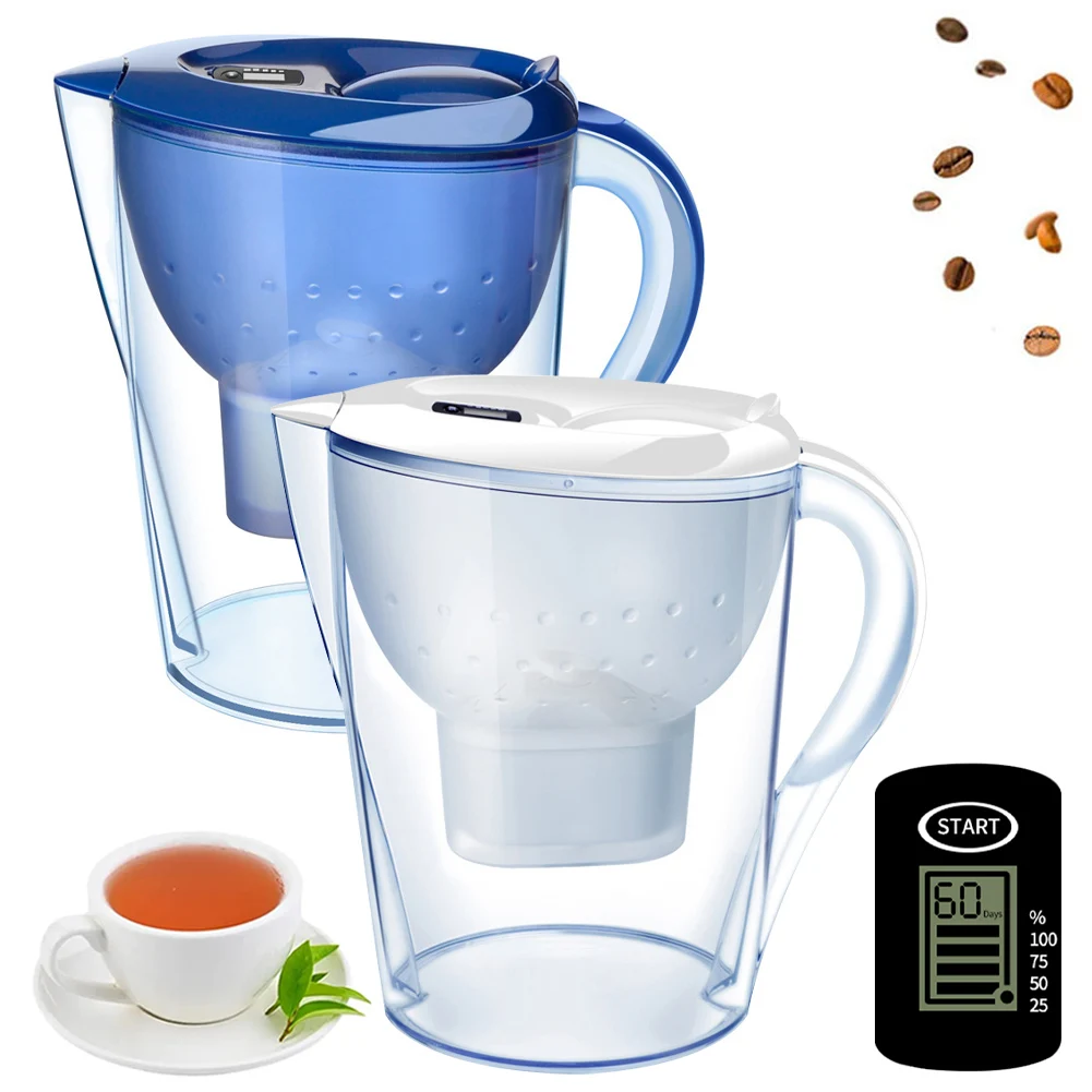 Universal 3.5L Water Filter Pitcher High Capacity Water Filter Kettle Four-layer Filter Water Pitcher Purifier For Home Office
Universal 3.5L Water Filter Pitcher High Capacity Water Filter Kettle Four-layer Filter Water Pitcher Purifier For Home Office