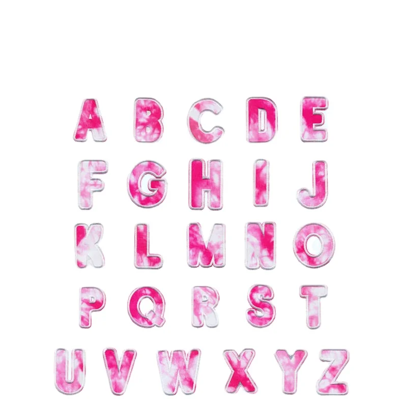 Нашивки с цифрами на английском языке, розовые алфавитные буквы, вышитые термоклейкие нашивки, наклейки, аппликация для школьной одежды
Нашивки с цифрами на английском языке, розовые алфавитные буквы, вышитые термоклейкие нашивки, наклейки, аппликация для школьной одежды