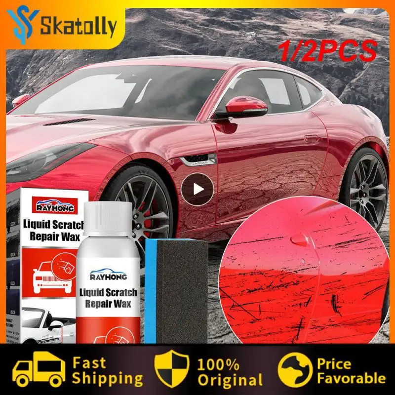 1/2 шт., набор для удаления царапин на автомобиле 
1/2 шт., набор для удаления царапин на автомобиле