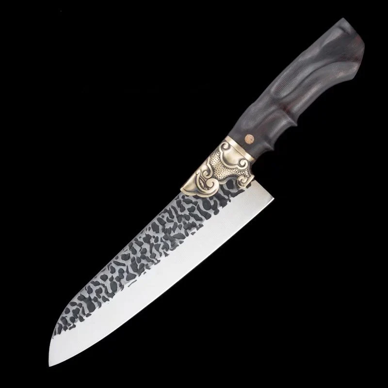 Longquan Knife Handmade Forged Steel Kitchen Japanese Santoku Knife Copper Decor 7.5 Inch Slicing Cleaver Pro Sashimi Sushi New
Longquan Knife Handmade Forged Steel Kitchen Japanese Santoku Knife Copper Decor 7.5 Inch Slicing Cleaver Pro Sashimi Sushi New