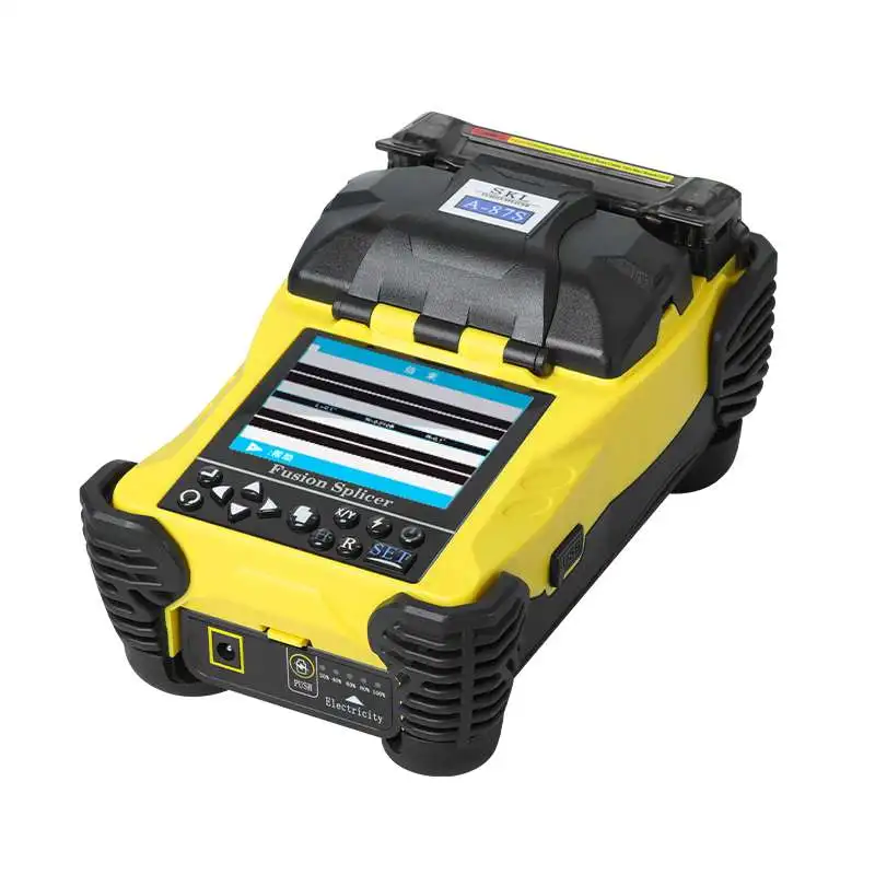 Fiber Optic Splicing Machine, Optical Fiber Fusion Splicer, A-87S, A87S, Fusionadora de fibra Optica
Fiber Optic Splicing Machine, Optical Fiber Fusion Splicer, A-87S, A87S, Fusionadora de fibra Optica