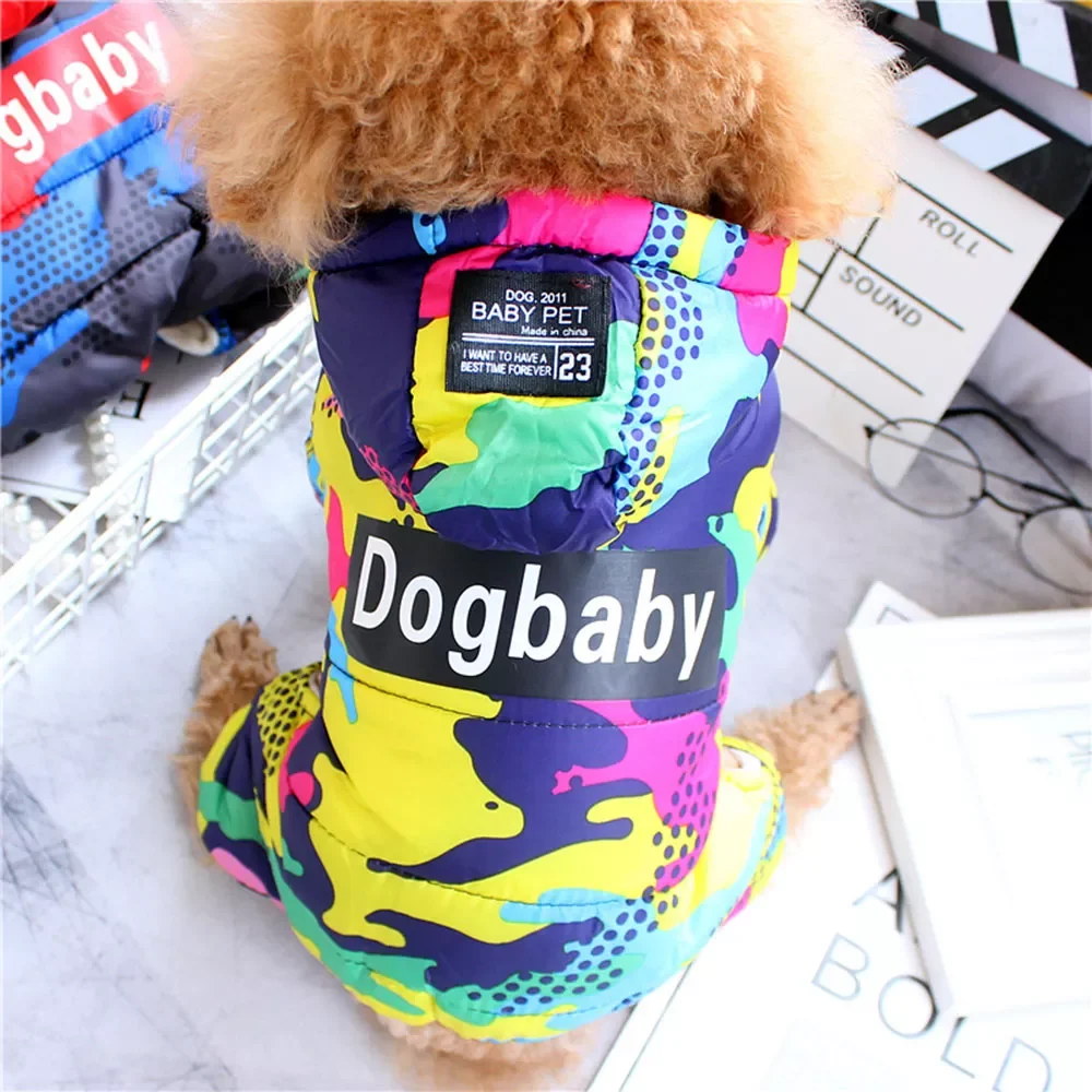 2023 Winter Pet Puppy Dog Clothes Fashion Camo Printed Small Dog Coat Warm Cotton Jacket Pet Outfits Ski Suit for Dogs Cats Cost
2023 Winter Pet Puppy Dog Clothes Fashion Camo Printed Small Dog Coat Warm Cotton Jacket Pet Outfits Ski Suit for Dogs Cats Cost