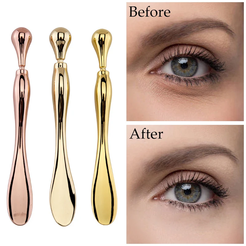 Alloy Metal Eye Cream Applicator Makeup Cosmetic Mixing Spatulas Face Mask Spoon Eyes Anti Wrinkle Massage Sticks Beauty Tools
Alloy Metal Eye Cream Applicator Makeup Cosmetic Mixing Spatulas Face Mask Spoon Eyes Anti Wrinkle Massage Sticks Beauty Tools