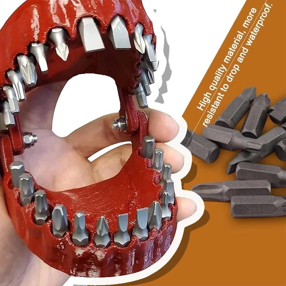 Upgraded Denture Drill Bit Holder for Drill Teeth Model Design Fits 1/4 Inch Hex Bit and Drive Bit Adapter Tools Dropshipping
Upgraded Denture Drill Bit Holder for Drill Teeth Model Design Fits 1/4 Inch Hex Bit and Drive Bit Adapter Tools Dropshipping