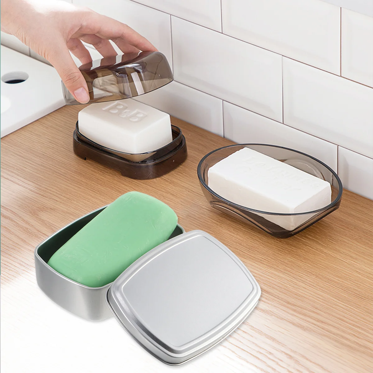 2 Pcs Square Aluminum Box Storage Container Aluminium Case Makeup Travel Containers Cosmetics Shampoo Soap
2 Pcs Square Aluminum Box Storage Container Aluminium Case Makeup Travel Containers Cosmetics Shampoo Soap