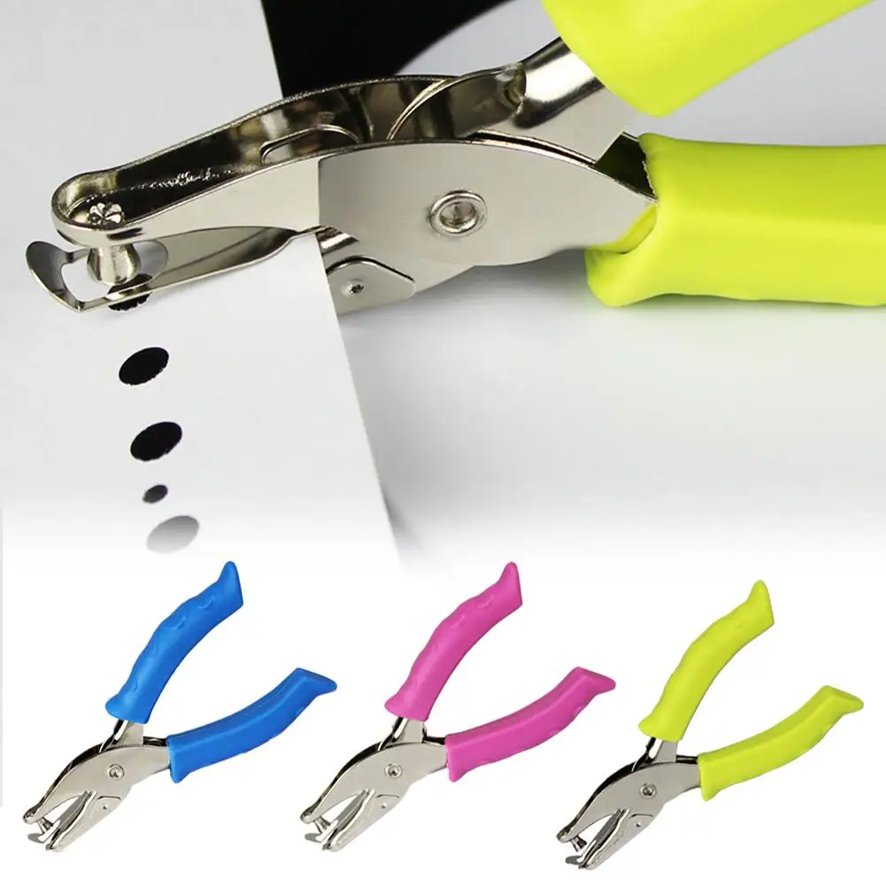 Novelty Handle Hole Punch DIY Loose-leaf Paper Cutter 6MM Single School Stationery Office Puncher Hole Binding L3Y3
Novelty Handle Hole Punch DIY Loose-leaf Paper Cutter 6MM Single School Stationery Office Puncher Hole Binding L3Y3