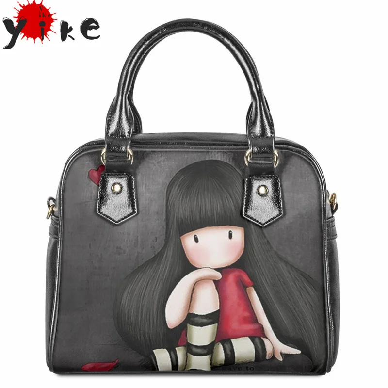 Yikeluo New Santoro Gorjuss Print Tote Handbags For Women Day Of The Dead Floral Skull Crossbody Bolso De Mano Bags Messenger
Yikeluo New Santoro Gorjuss Print Tote Handbags For Women Day Of The Dead Floral Skull Crossbody Bolso De Mano Bags Messenger