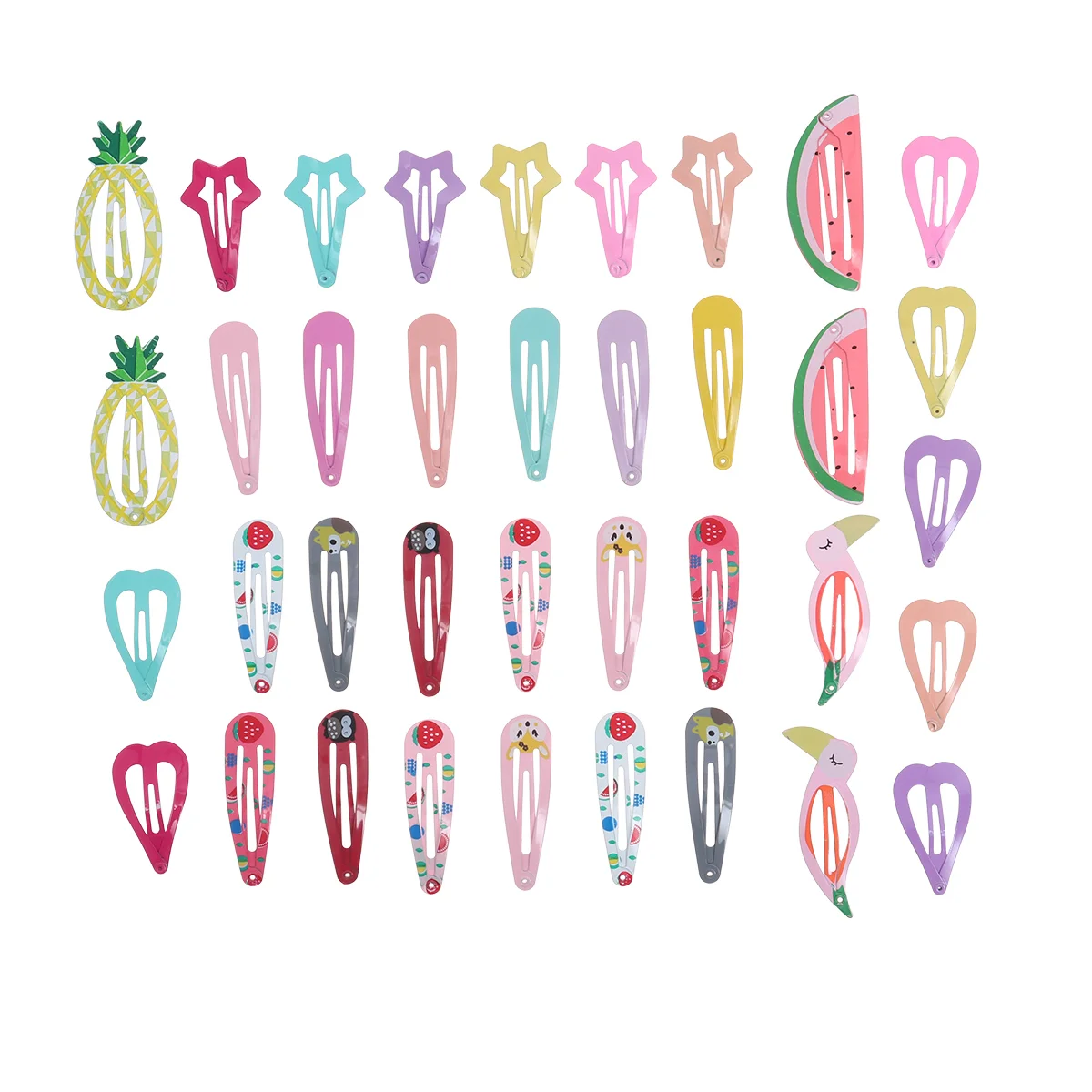 Hairclips Girls Women Snap Clip Color Mini Kidssmall Candy Girl Pin Bobby Bang Barrettes
Hairclips Girls Women Snap Clip Color Mini Kidssmall Candy Girl Pin Bobby Bang Barrettes