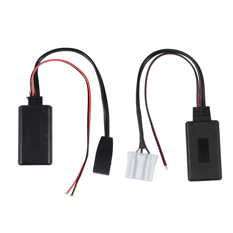 2Pcs Car Wireless Bluetooth Module Music Adapter Aux Audio Cable - For Mazda 2 3 5 6 Mx5 Rx8 & For Bmw E46
2Pcs Car Wireless Bluetooth Module Music Adapter Aux Audio Cable - For Mazda 2 3 5 6 Mx5 Rx8 & For Bmw E46