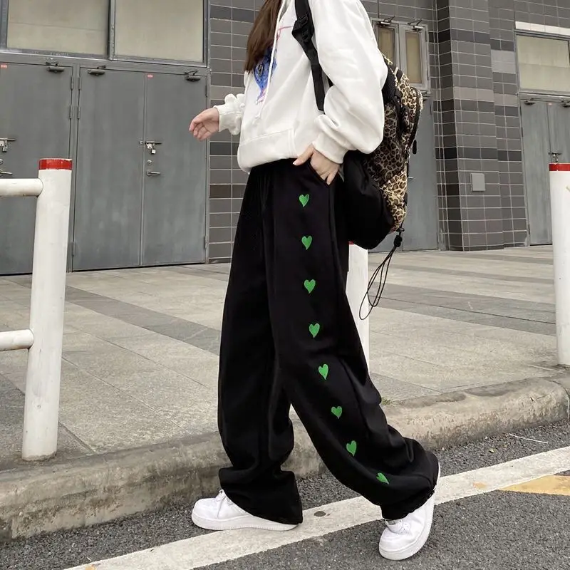Pants Women Spring and Summer 2022 Casual Trousers Ins Baggy Vintage Sweatpants Wide Trousers for Women Straight Wide Leg Pants
Pants Women Spring and Summer 2022 Casual Trousers Ins Baggy Vintage Sweatpants Wide Trousers for Women Straight Wide Leg Pants