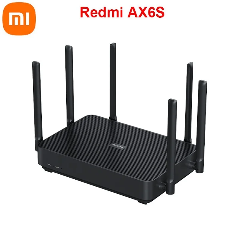 Xiaomi Redmi Router AX6S 6 Independent Amplifiers Fast WiFi 6 Support Mesh Networking Router 2.4GHZ 5G WIFI repeater
Xiaomi Redmi Router AX6S 6 Independent Amplifiers Fast WiFi 6 Support Mesh Networking Router 2.4GHZ 5G WIFI repeater