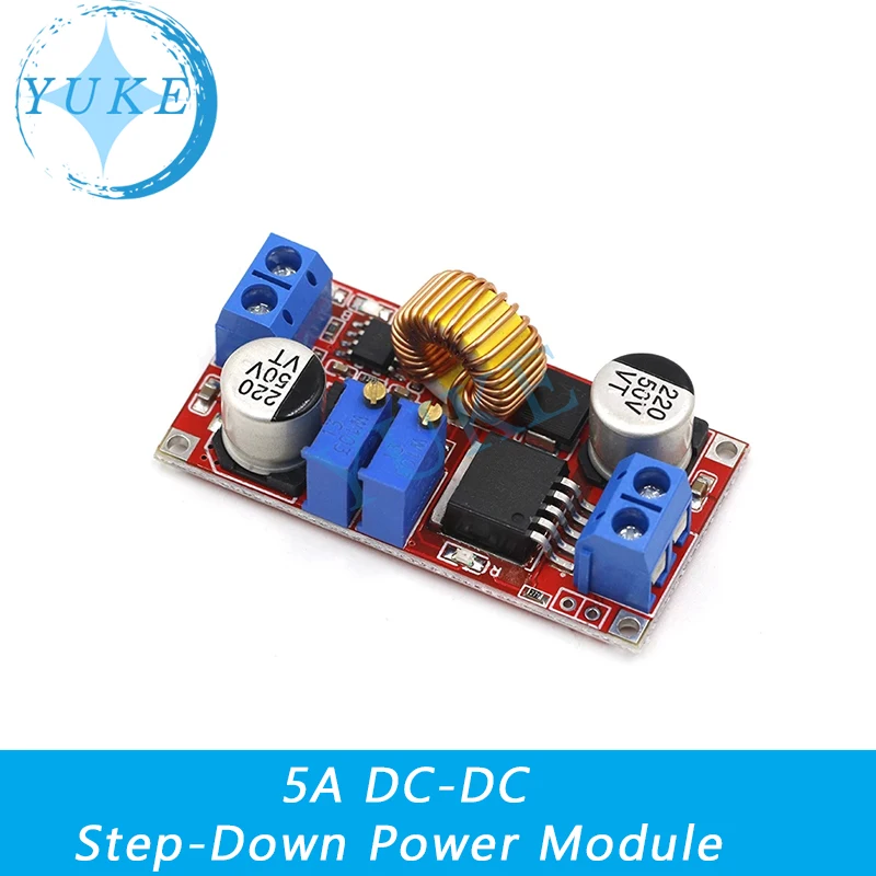 5A DC to DC CC CV lithium battery step-down charging board led power converter lithium charger step-down module
5A DC to DC CC CV lithium battery step-down charging board led power converter lithium charger step-down module