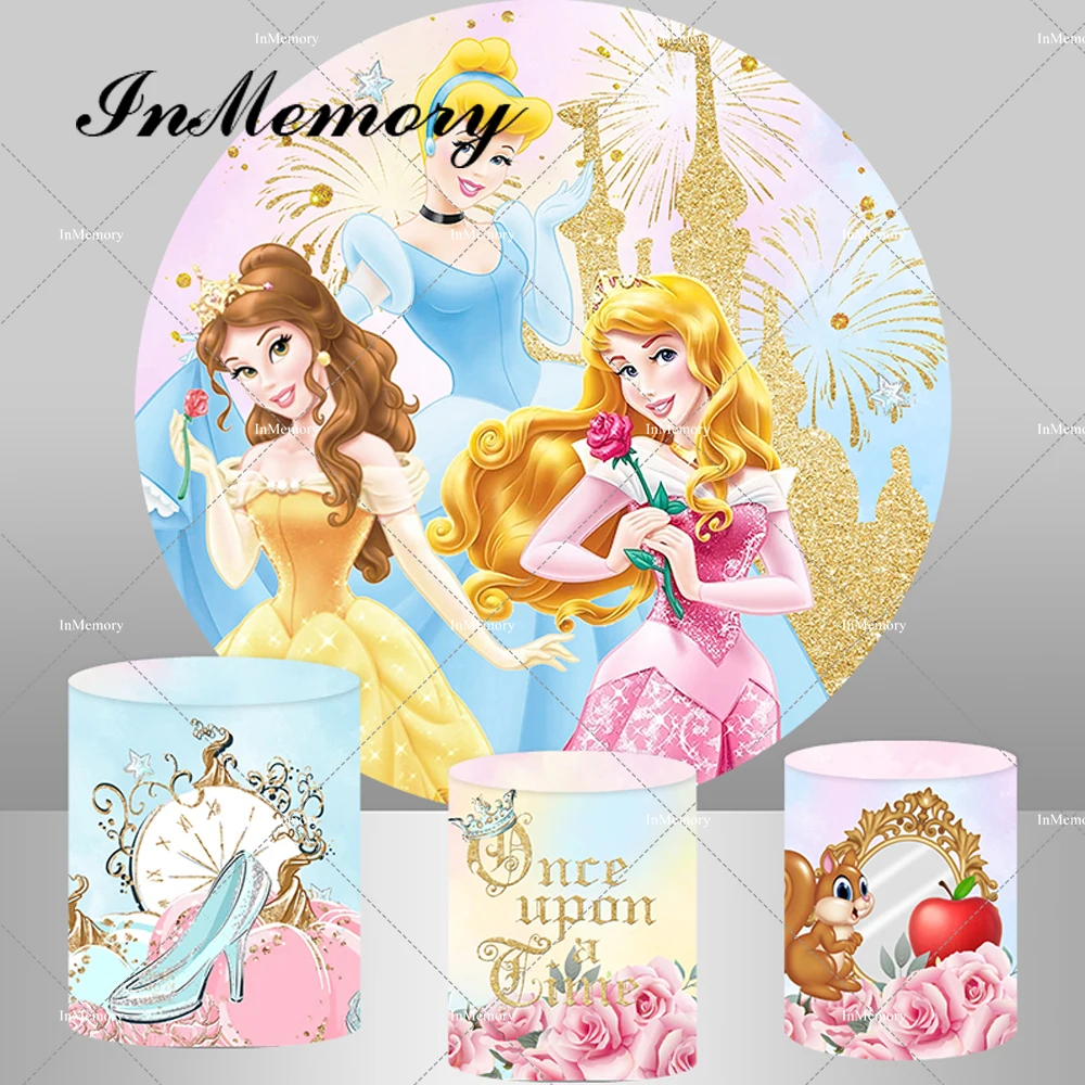 Fairy Tale Castle Princess Round Backdrop For Photography Girls Baby Shower Birthday Party Background Pedestal Covers
Fairy Tale Castle Princess Round Backdrop For Photography Girls Baby Shower Birthday Party Background Pedestal Covers