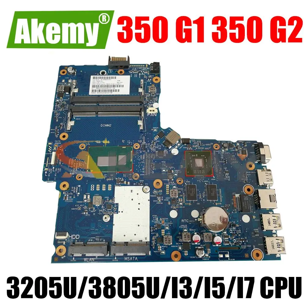 For HP 350 G1 350 G2 notebook motherboard Mainboard 6050A2677101 motherboard with 3205U 3805U I3 I5 I7 5th Gen CPU DDR3
For HP 350 G1 350 G2 notebook motherboard Mainboard 6050A2677101 motherboard with 3205U 3805U I3 I5 I7 5th Gen CPU DDR3