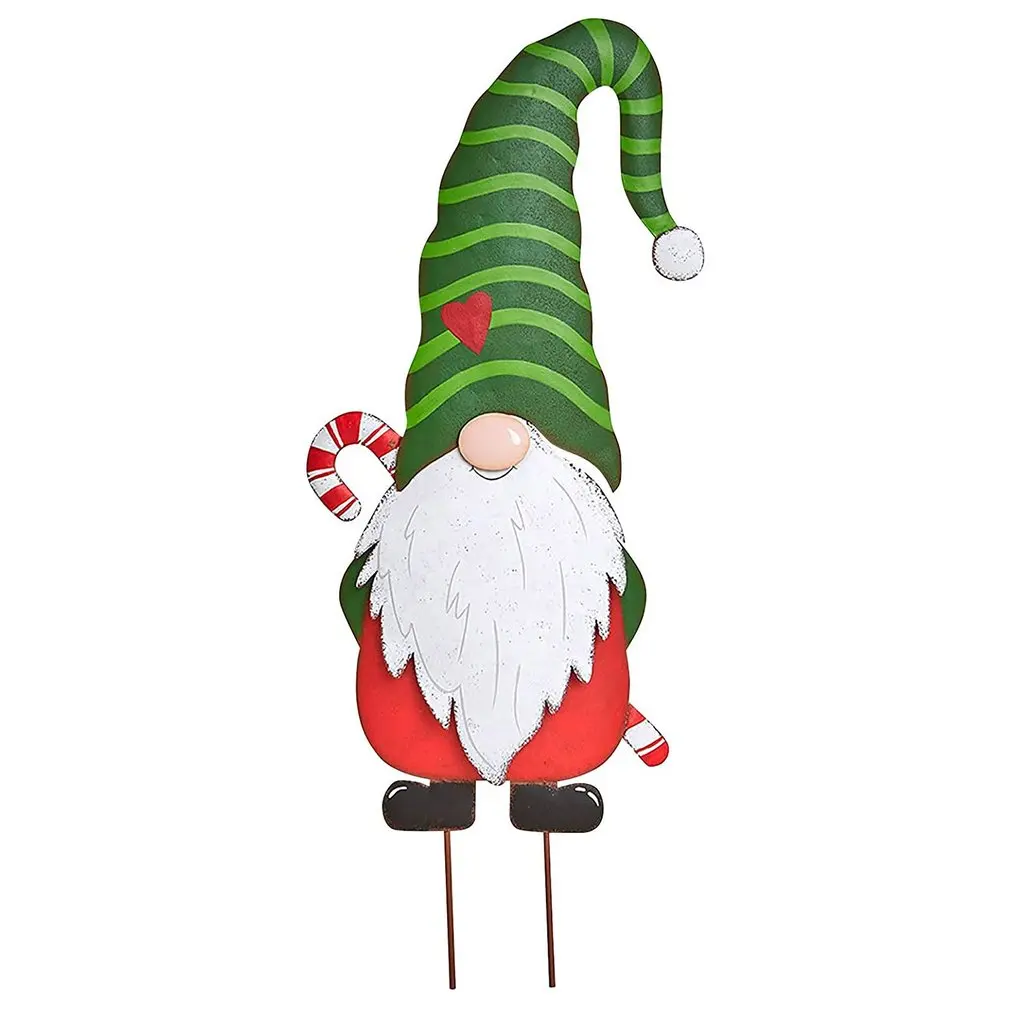 Рождественская Подставка под гнома, украшения на колышки для сада, газона, патио, декор для уличной колышки, комнатный Настенный декор, мета... 
Рождественская Подставка под гнома, украшения на колышки для сада, газона, патио, декор для уличной колышки, комнатный Настенный декор, мета...