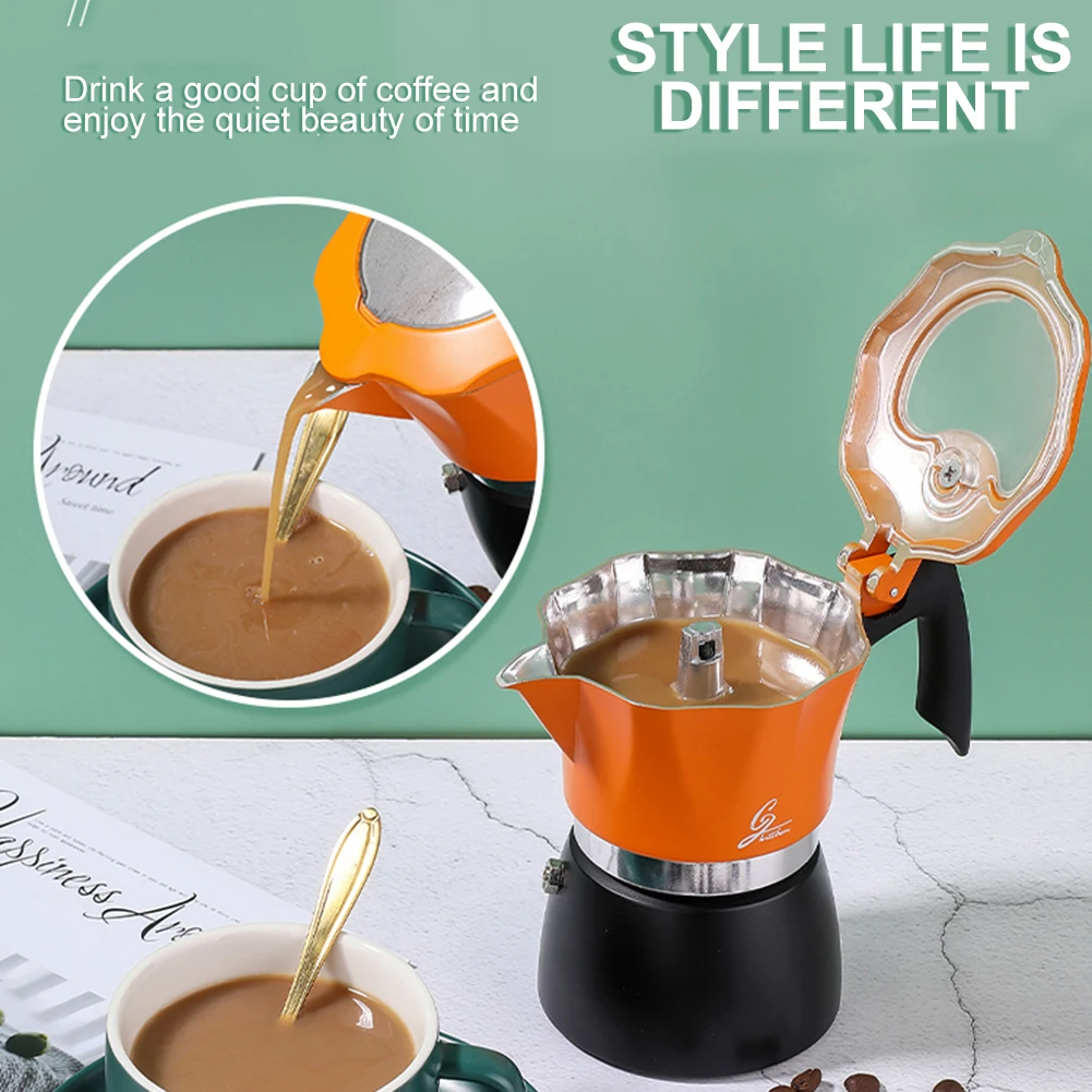 150ml 300ml Stovetop Espresso Maker Moka Pot Classic Italian Coffee Maker Aluminum Barista Coffee Brewing Kettle Accessories
150ml 300ml Stovetop Espresso Maker Moka Pot Classic Italian Coffee Maker Aluminum Barista Coffee Brewing Kettle Accessories