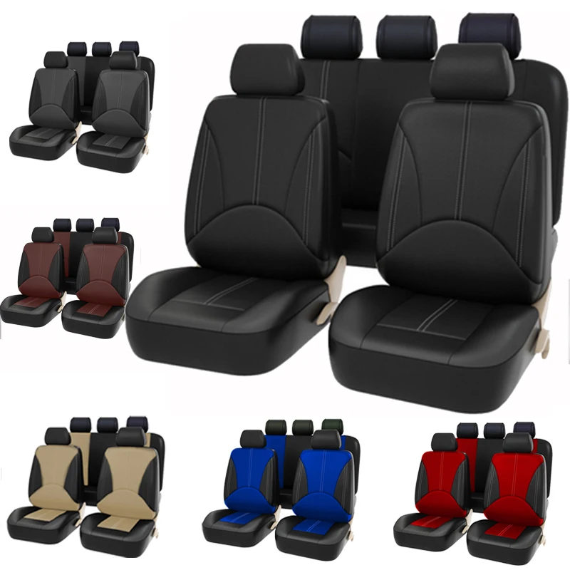 Car Seat Cover PU Leather Universal Car Front Seat Covers Accessories Seat Back Cushion Leather Protetor Auto Interior Parts
Car Seat Cover PU Leather Universal Car Front Seat Covers Accessories Seat Back Cushion Leather Protetor Auto Interior Parts