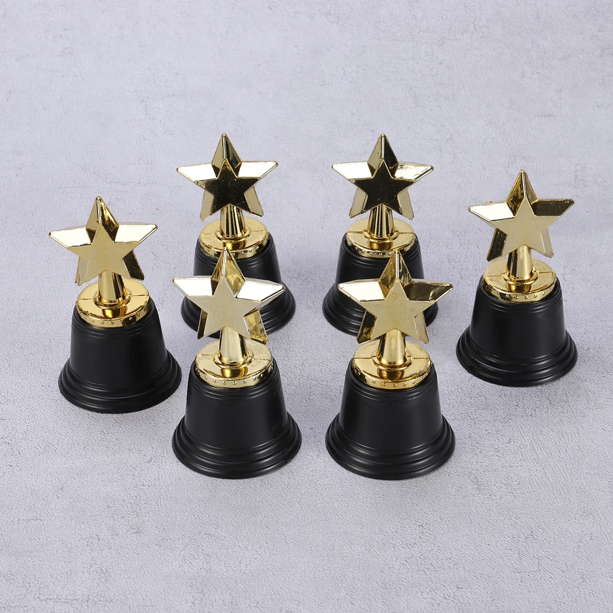 6pcs Golden Award Star Trophy Reward Prizes for Party Celebrations Ceremony Appreciation Gift Awards
6pcs Golden Award Star Trophy Reward Prizes for Party Celebrations Ceremony Appreciation Gift Awards