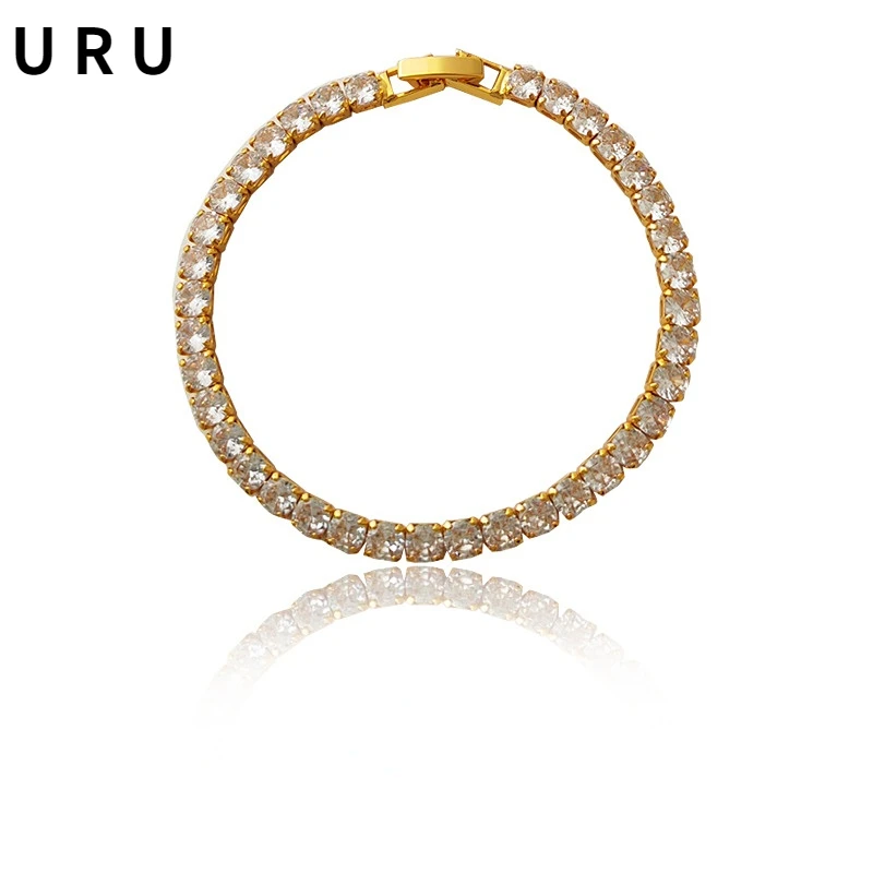 Modern Jewelry 5A Zircon Bracelet Classic Style Delicate Design Hot Sale High Quality Copper Metal Female Bracelet For Women
Modern Jewelry 5A Zircon Bracelet Classic Style Delicate Design Hot Sale High Quality Copper Metal Female Bracelet For Women