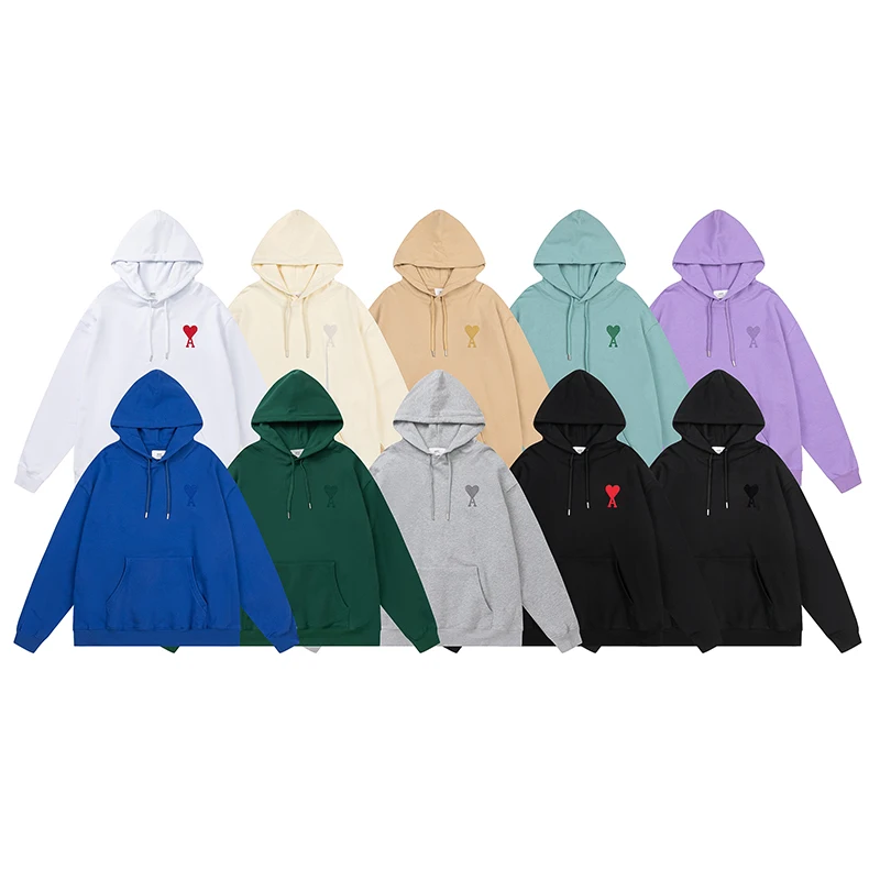 Spring Autumn Men And Women Embroidered Hoodie 2023 Fashion Casual Top Pullover Couple Tracksuit A Heart Pullover
Spring Autumn Men And Women Embroidered Hoodie 2023 Fashion Casual Top Pullover Couple Tracksuit A Heart Pullover