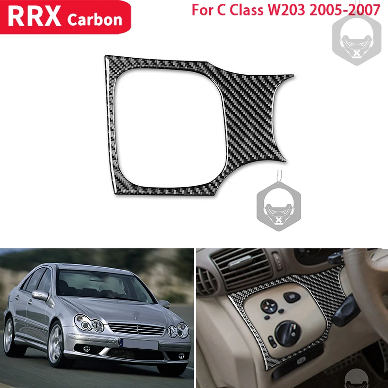 RRX Car Interiors for Mercedes-Benz W203 C-Class 2005-2007 Real Carbon Fiber Dashboard Panel Cover Trim Stickers Car Accessories
RRX Car Interiors for Mercedes-Benz W203 C-Class 2005-2007 Real Carbon Fiber Dashboard Panel Cover Trim Stickers Car Accessories