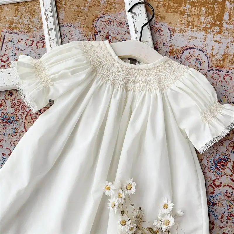 Baby Girl Smocked Dress Infant Smock Frocks Children Spanish Boutique Clothes Toddler Girls Spain Handmade Smocking Dresses
Baby Girl Smocked Dress Infant Smock Frocks Children Spanish Boutique Clothes Toddler Girls Spain Handmade Smocking Dresses