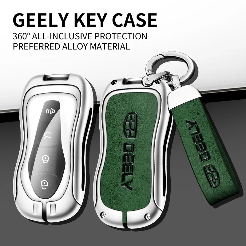 2022 New Metal+Leather Car Key Cover For Geely New Emgrand GS X6 SUV EC7 Car Keychain Car Key Rope Car Key Case Car Accessories
2022 New Metal+Leather Car Key Cover For Geely New Emgrand GS X6 SUV EC7 Car Keychain Car Key Rope Car Key Case Car Accessories