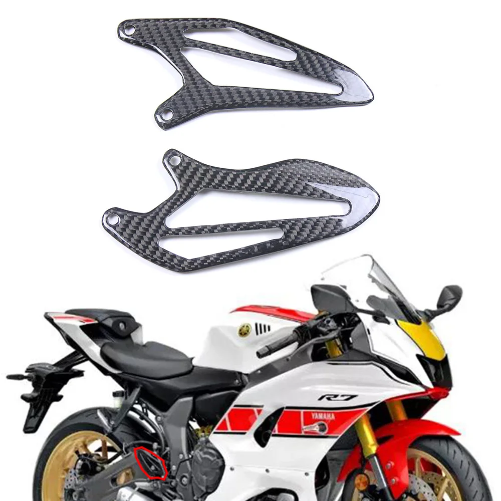 For Yamaha R7 2021 2022 2023 3K Full Carbon Fiber Heel Guards Motorcycle Modification Accessories Fairing Kit
For Yamaha R7 2021 2022 2023 3K Full Carbon Fiber Heel Guards Motorcycle Modification Accessories Fairing Kit