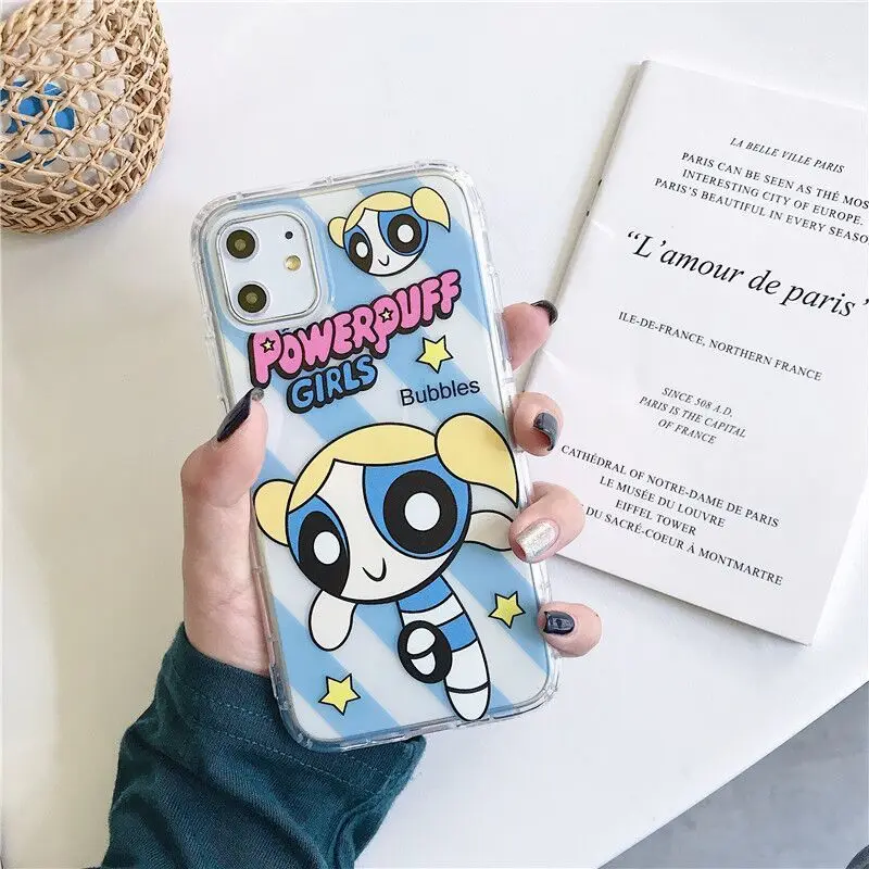 Bandai The Powerpuff Girls Phone Case for iPhone11 12 13 Pro Max Mini X XS MAX XR 3d Cartoon Macaron Color Silicone Cover
Bandai The Powerpuff Girls Phone Case for iPhone11 12 13 Pro Max Mini X XS MAX XR 3d Cartoon Macaron Color Silicone Cover