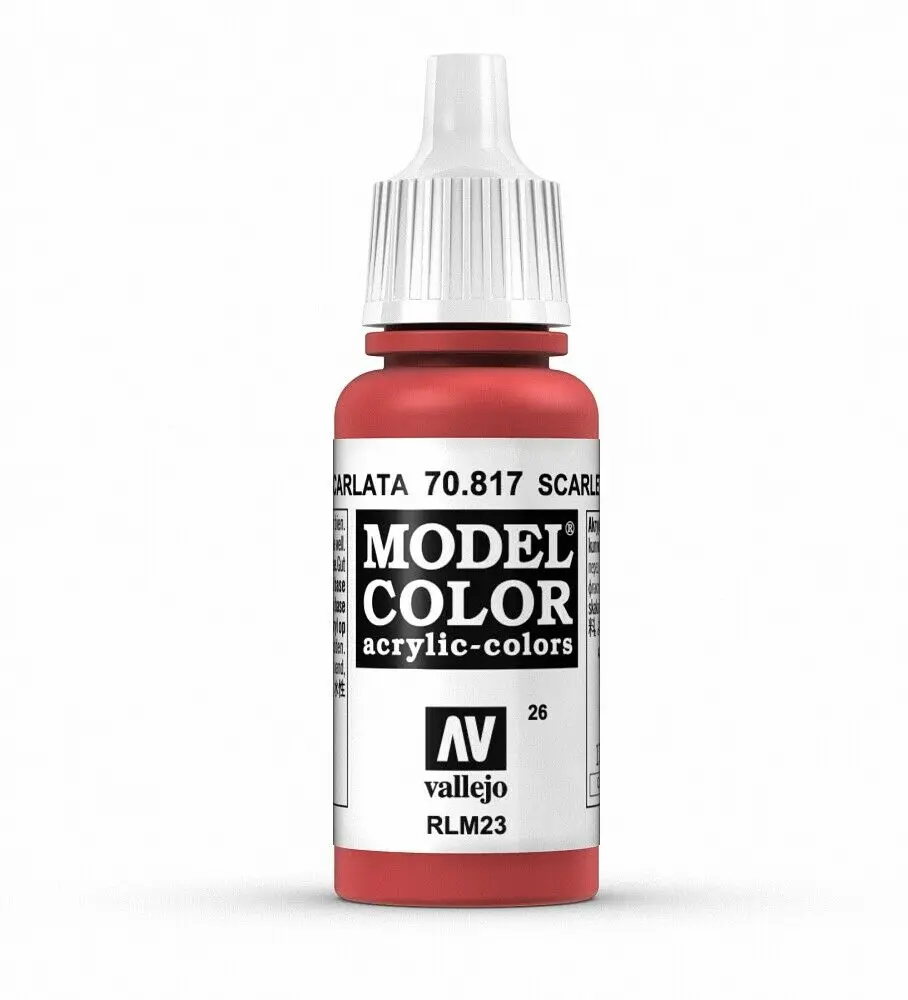 Vallejo Model Color Paints Acrylic War Colors 17ml/Bottle, Metallic/Transparent/Fluorescent Color Line
Vallejo Model Color Paints Acrylic War Colors 17ml/Bottle, Metallic/Transparent/Fluorescent Color Line