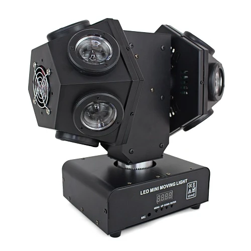 Professional Stage Light Double Arms 12pcs 10W RGBW 4in1 Mini LED Sharpy Beam Moving Head for DJ Disco Party
Professional Stage Light Double Arms 12pcs 10W RGBW 4in1 Mini LED Sharpy Beam Moving Head for DJ Disco Party