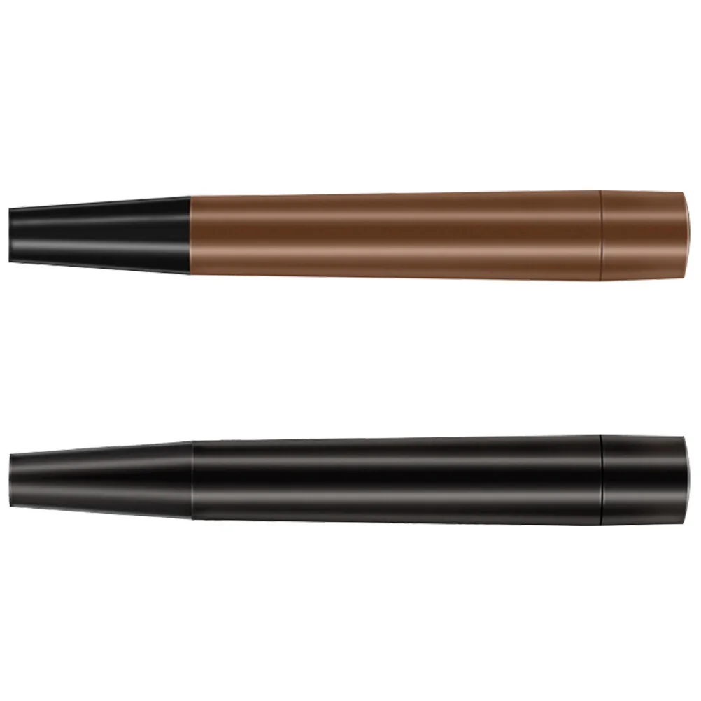 2 Pcs Beard Waterproof Eyebrow Black Micro Fork Tip Modeling Filler Men Plastic 
2 Pcs Beard Waterproof Eyebrow Black Micro Fork Tip Modeling Filler Men Plastic