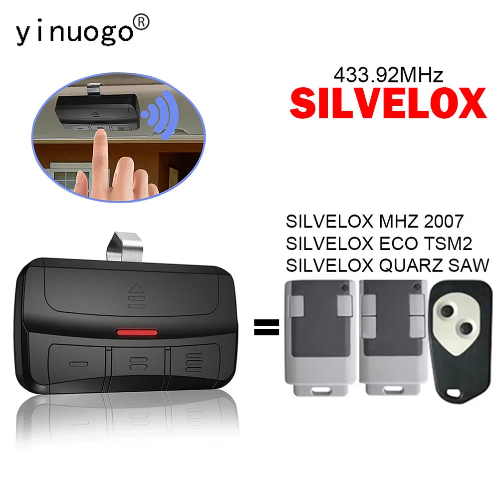 SILVELOX MHz 2007 ECO TSM2 QUARZ SAW Пульт дистанционного управления для гаражных ворот 433,92 МГц Устройство для открывания гаражных ворот SILVELOX Передатчик для открывания ворот 
SILVELOX MHz 2007 ECO TSM2 QUARZ SAW Пульт дистанционного управления для гаражных ворот 433,92 МГц Устройство для открывания гаражных ворот SILVELOX Передатчик для открывания ворот