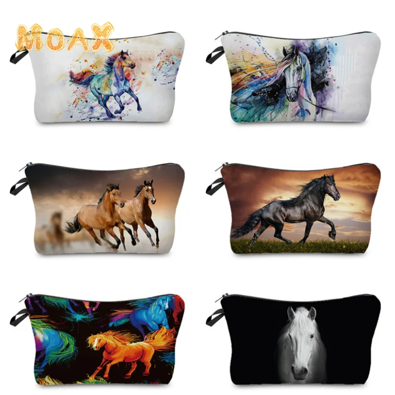 Colorful Horse Print Cosmetic Bag for Women Portable Makeup Bags Travel Toiletry Handbags Pouch Kids Pencil Cases Custom Gift
Colorful Horse Print Cosmetic Bag for Women Portable Makeup Bags Travel Toiletry Handbags Pouch Kids Pencil Cases Custom Gift