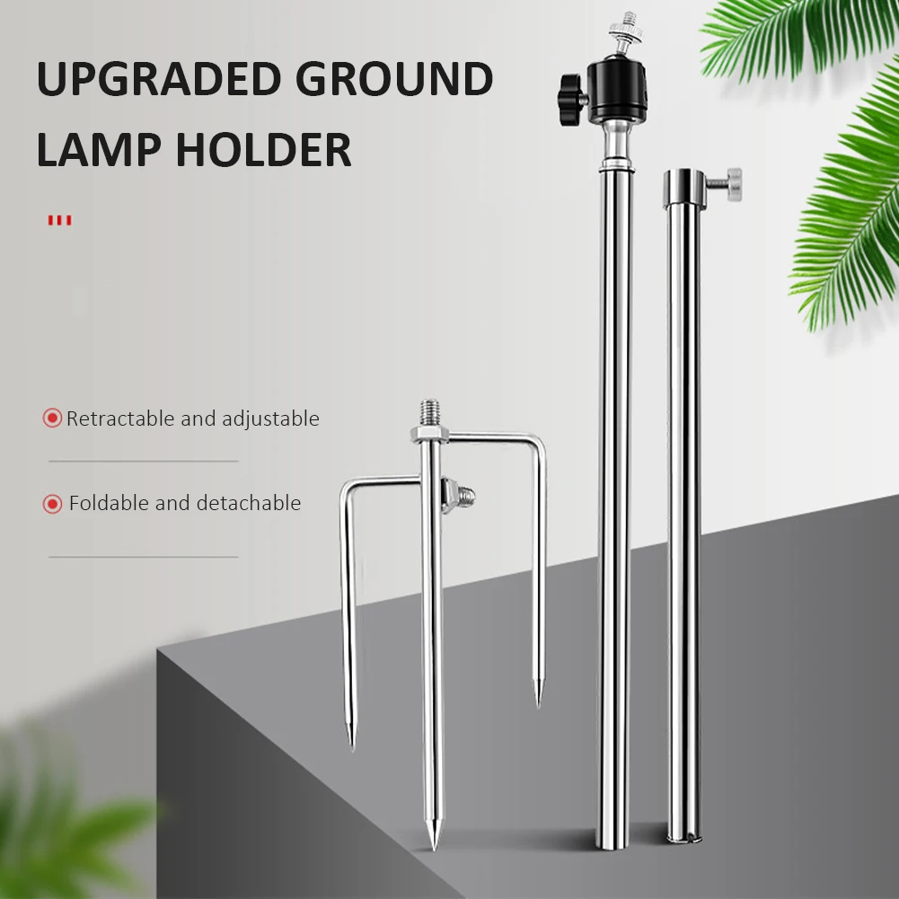 Portable Lamp Stand Hook Folding Lantern Post Pole Collapsible Hanging Light Stand Holder for Camping Fishing Outdoor Tool
Portable Lamp Stand Hook Folding Lantern Post Pole Collapsible Hanging Light Stand Holder for Camping Fishing Outdoor Tool