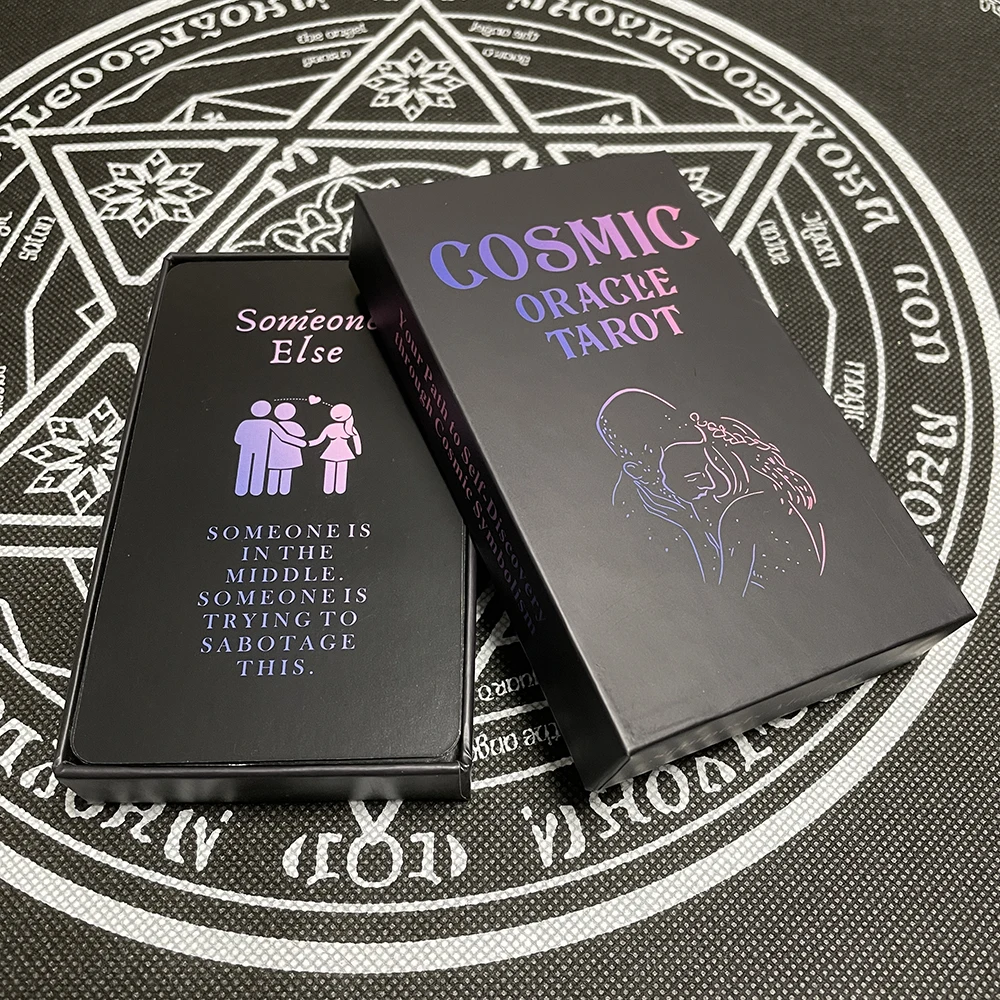 Колода Таро 12x7 Dnd Love Cosmic с изображением космоса, английская версия, семейное пророчество в коробке, карточки для гадания
Колода Таро 12x7 Dnd Love Cosmic с изображением космоса, английская версия, семейное пророчество в коробке, карточки для гадания
