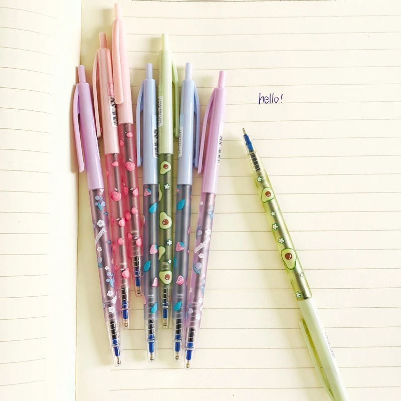 10 pcs /lot Summer Fruit Peach Strawberry Long Ball Ballpoint Pen Office School Writing Pens 0.7mm
10 pcs /lot Summer Fruit Peach Strawberry Long Ball Ballpoint Pen Office School Writing Pens 0.7mm