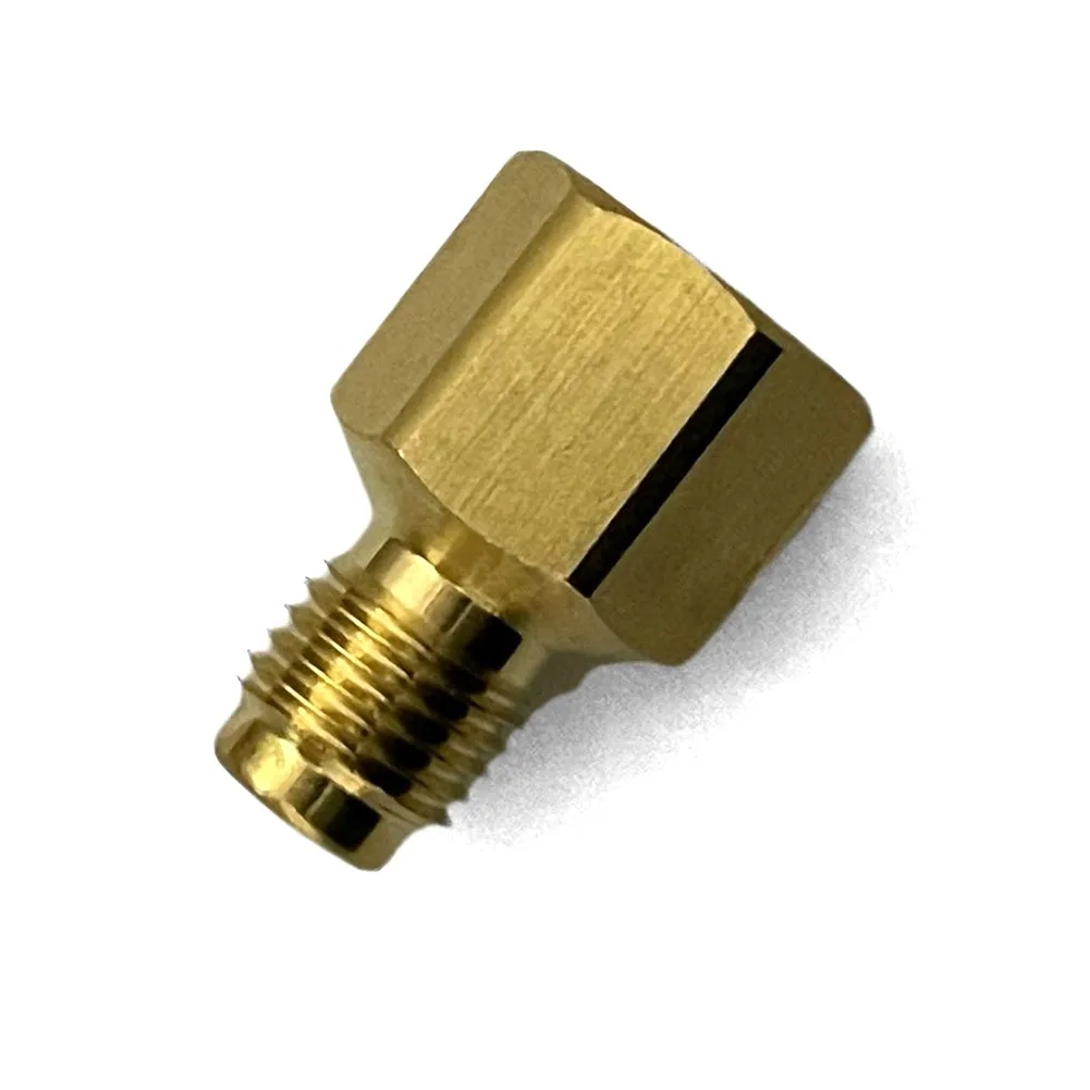 Refrigerant Adapter R410a Adapter 1/4 SAE To 5/16 SAE Model Quick Connect Quick Coupling R410A 1/4-5/16 SAE Adapter
Refrigerant Adapter R410a Adapter 1/4 SAE To 5/16 SAE Model Quick Connect Quick Coupling R410A 1/4-5/16 SAE Adapter