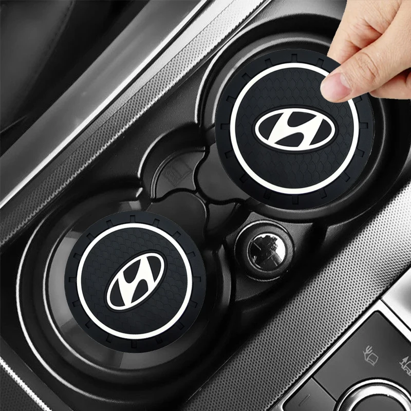1/2pcs Car coasters non-slip water coaster Car styling Goods For Hyundai Santa Sonata Solaris Azera Creta I30 Ix25 Tucson IX35
1/2pcs Car coasters non-slip water coaster Car styling Goods For Hyundai Santa Sonata Solaris Azera Creta I30 Ix25 Tucson IX35