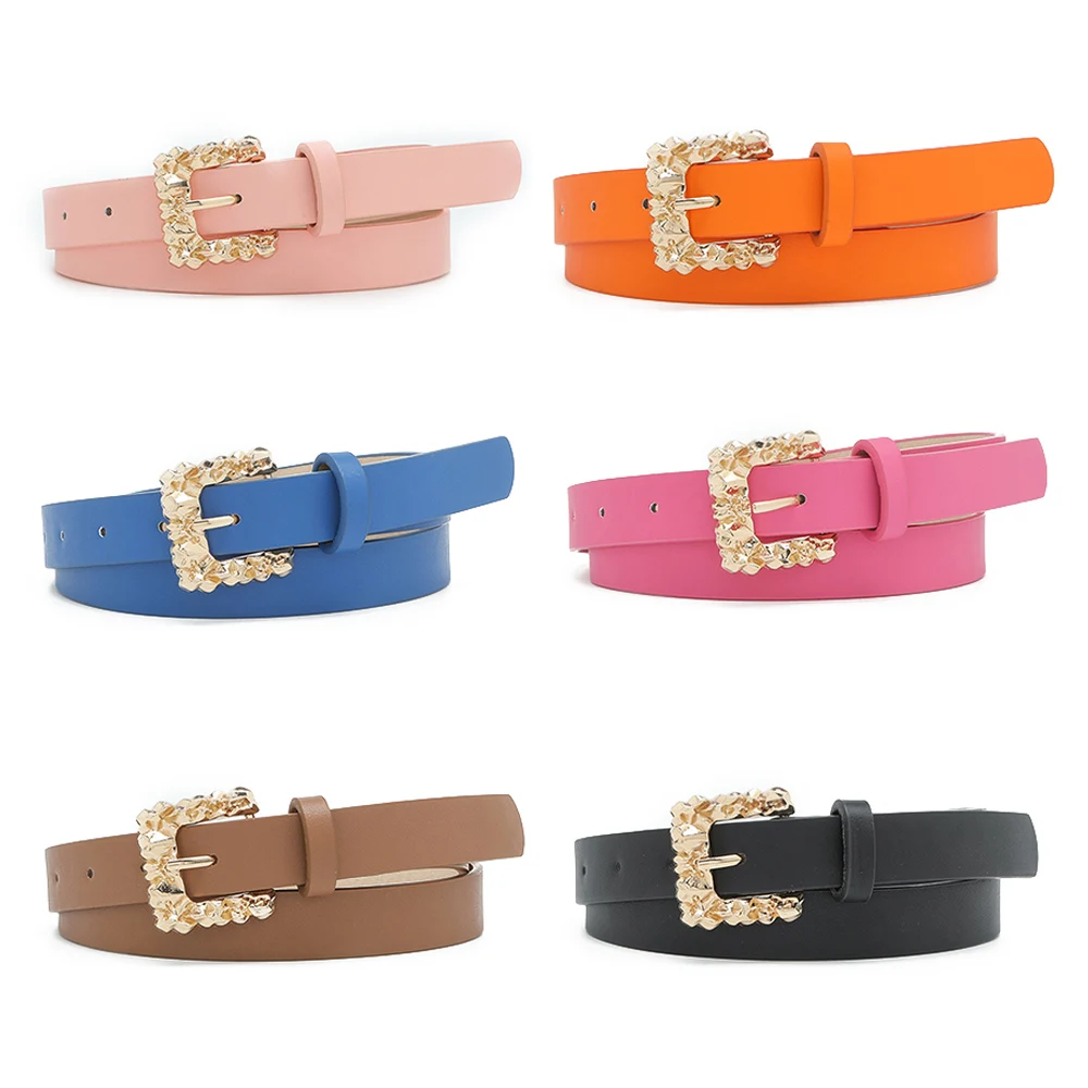 New Geometric Buckle Belt For Women Decoration Candy Color Simple Versatile Suit Belt Dress Jean Pants Waistband Belts Fashion
New Geometric Buckle Belt For Women Decoration Candy Color Simple Versatile Suit Belt Dress Jean Pants Waistband Belts Fashion