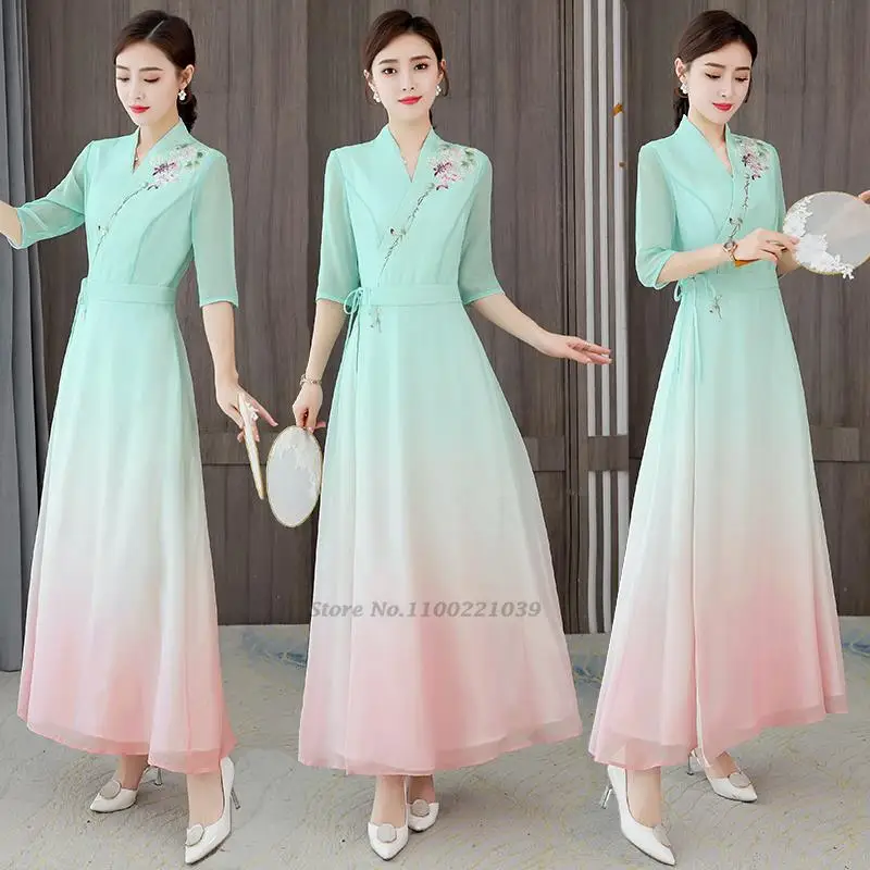 2022 improved qipao women dress chinese classic lace cheongsam asian dress elegant qipao vintage elegant chiffon cheongsam dress
2022 improved qipao women dress chinese classic lace cheongsam asian dress elegant qipao vintage elegant chiffon cheongsam dress