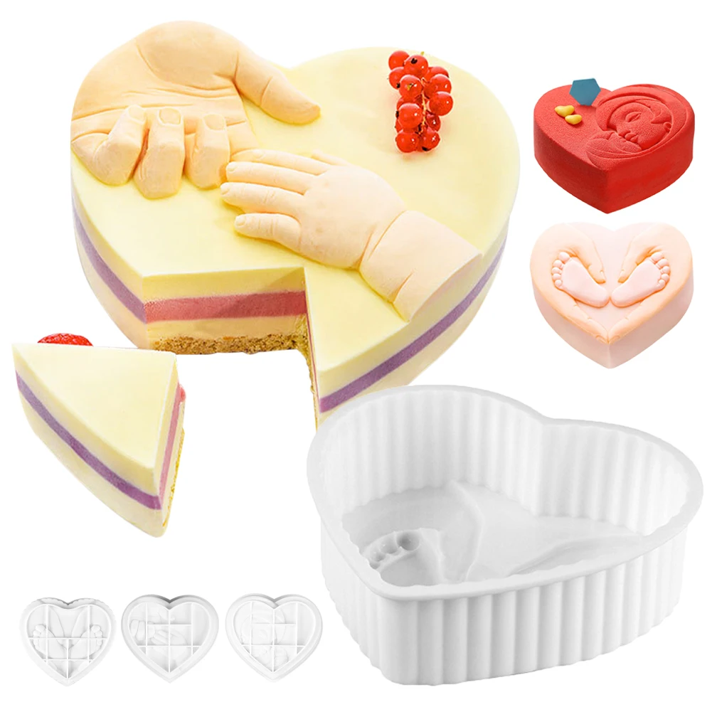 Silicone Heart Shape Cake Food Mold DIY Mousse Donut Baking Mold Chocolate Cupcake Pudding Candy Baking Non-Stick Tool
Silicone Heart Shape Cake Food Mold DIY Mousse Donut Baking Mold Chocolate Cupcake Pudding Candy Baking Non-Stick Tool