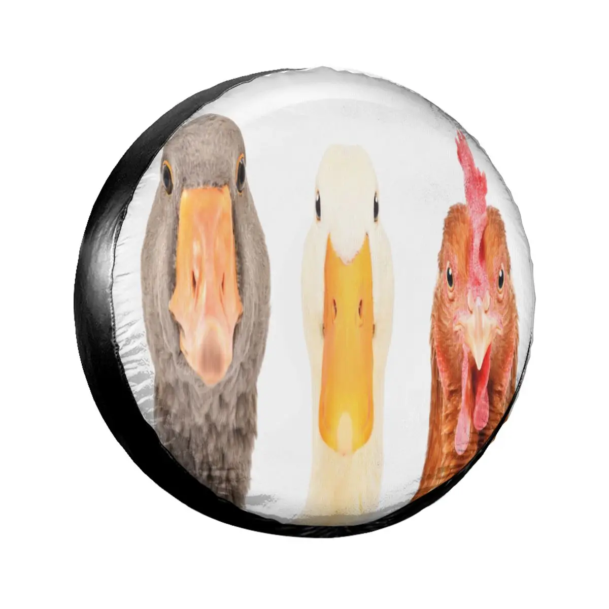 1pcs Universal Car Spare Tire Covers Case Auto Wheel Tires Portrait Of A Goose Duck Chicken Vehicle Tyre Waterproof Bag
1pcs Universal Car Spare Tire Covers Case Auto Wheel Tires Portrait Of A Goose Duck Chicken Vehicle Tyre Waterproof Bag