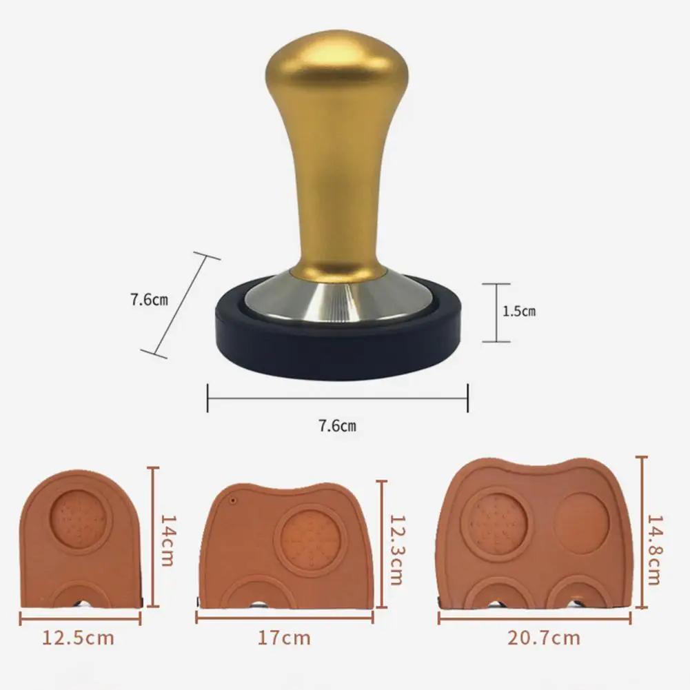 2 Colors Practical Silicone Coffee Tamper Mat Anti-Skid Barista Coffee Mat Wear Resistant Latte Art Accessories
2 Colors Practical Silicone Coffee Tamper Mat Anti-Skid Barista Coffee Mat Wear Resistant Latte Art Accessories