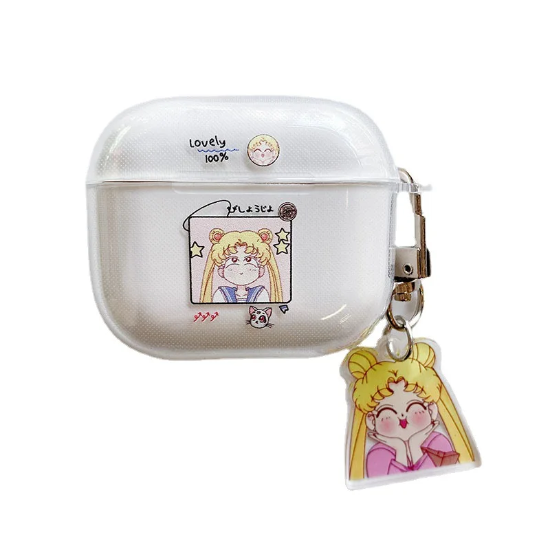 Cartoon Anime Transparent AirPods 3 Case Apple AirPods 2 Case Cover AirPods Pro Case Cute Airpods Case
Cartoon Anime Transparent AirPods 3 Case Apple AirPods 2 Case Cover AirPods Pro Case Cute Airpods Case