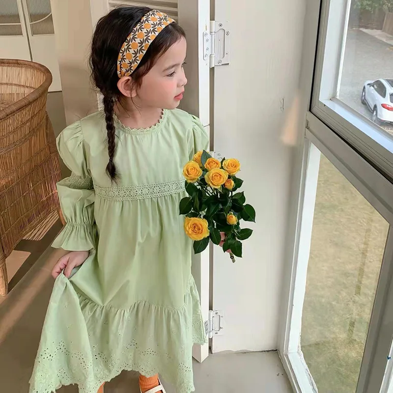 Spring cute petal sleeve long style princess dress Girls fashion patchwork cotton dresses
Spring cute petal sleeve long style princess dress Girls fashion patchwork cotton dresses