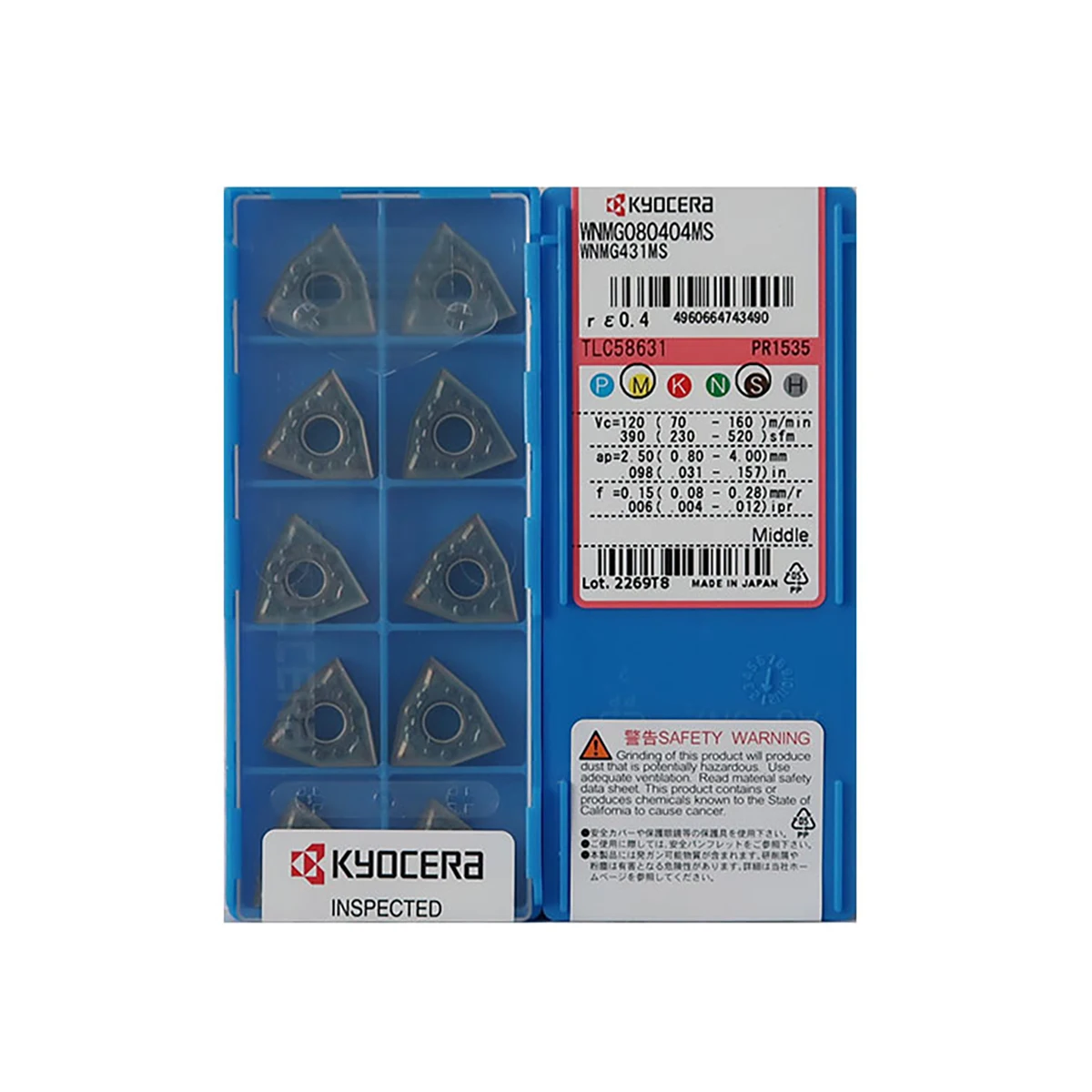 Токарные Вставки Kyocer a, 100% оригинальные WNMG WNMG08 WNMG080404 WNMG080404MS PR1535 WNMG080404MU PR1535 WNMG080408MS PR1535
Токарные Вставки Kyocer a, 100% оригинальные WNMG WNMG08 WNMG080404 WNMG080404MS PR1535 WNMG080404MU PR1535 WNMG080408MS PR1535