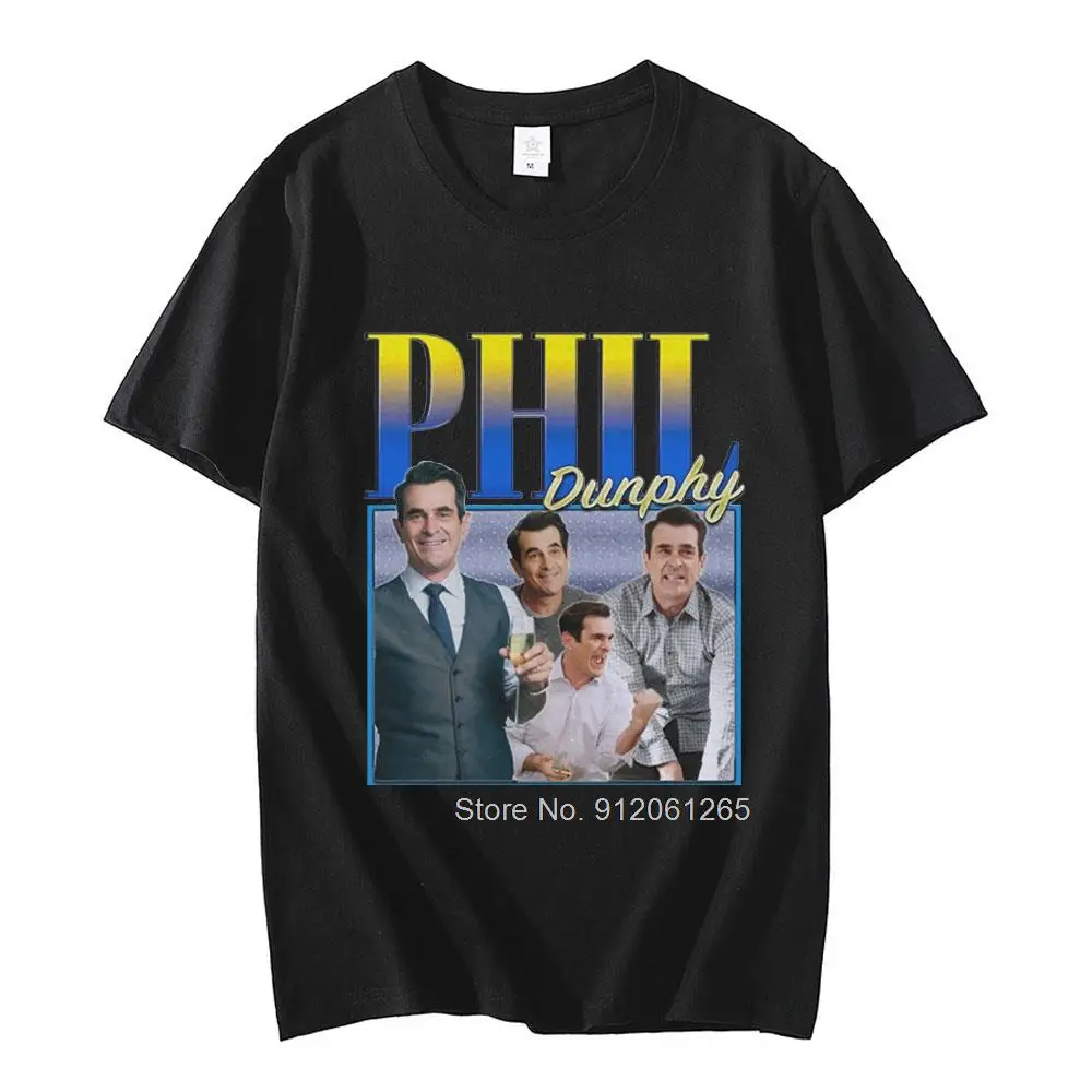 American TV Show Phil Dunphy Graphics Print T-shirts Oversize 100% Cotton Short Sleeve Tee Shirt Harajuku Streetwear Unisex Tops
American TV Show Phil Dunphy Graphics Print T-shirts Oversize 100% Cotton Short Sleeve Tee Shirt Harajuku Streetwear Unisex Tops