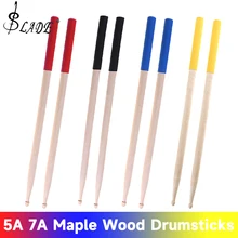 5A/7A Maple Wood Drumsticks Set Wooden Drum Sticks For Beginners Classic Electronic Digital Percussion Instrument Accessories